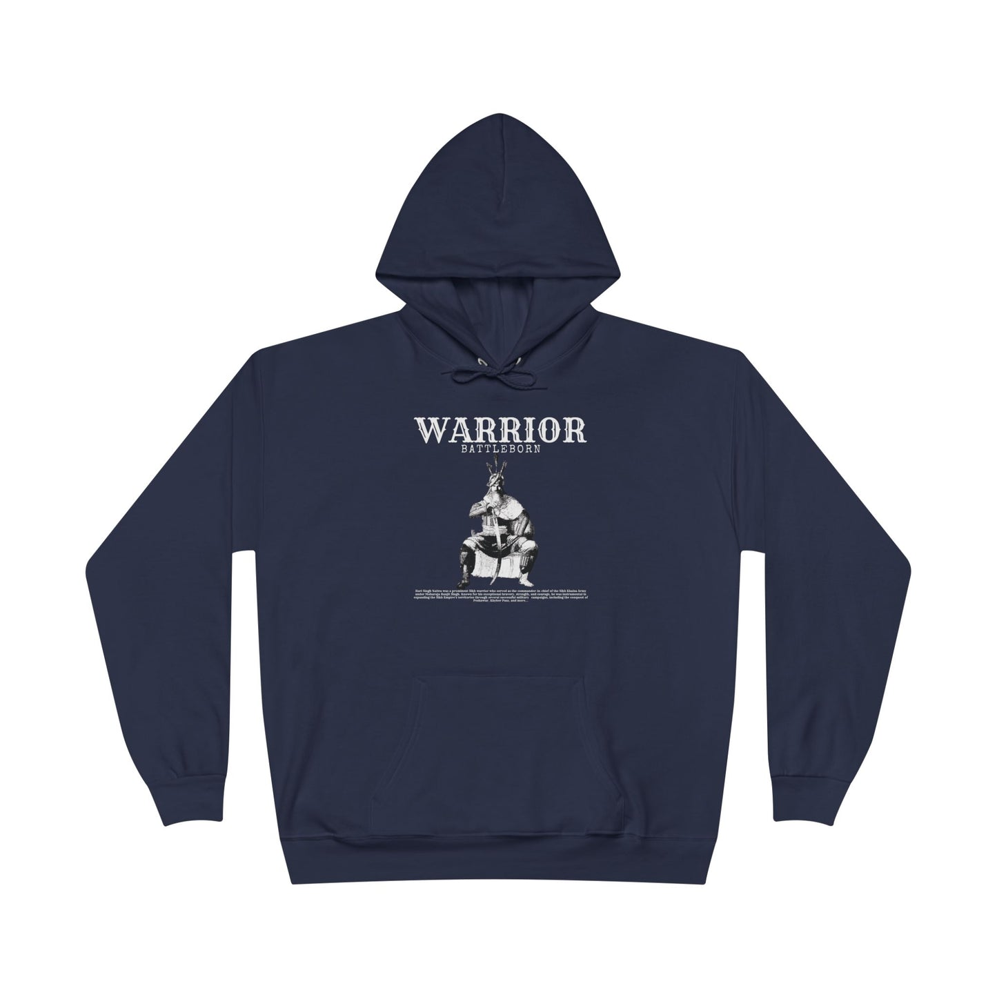 Hari Singh Nalwa Hoodie Sikh Warrior Tribute Apparel, Sikh Heritage Hoodie, Hari Singh Nalwa Design