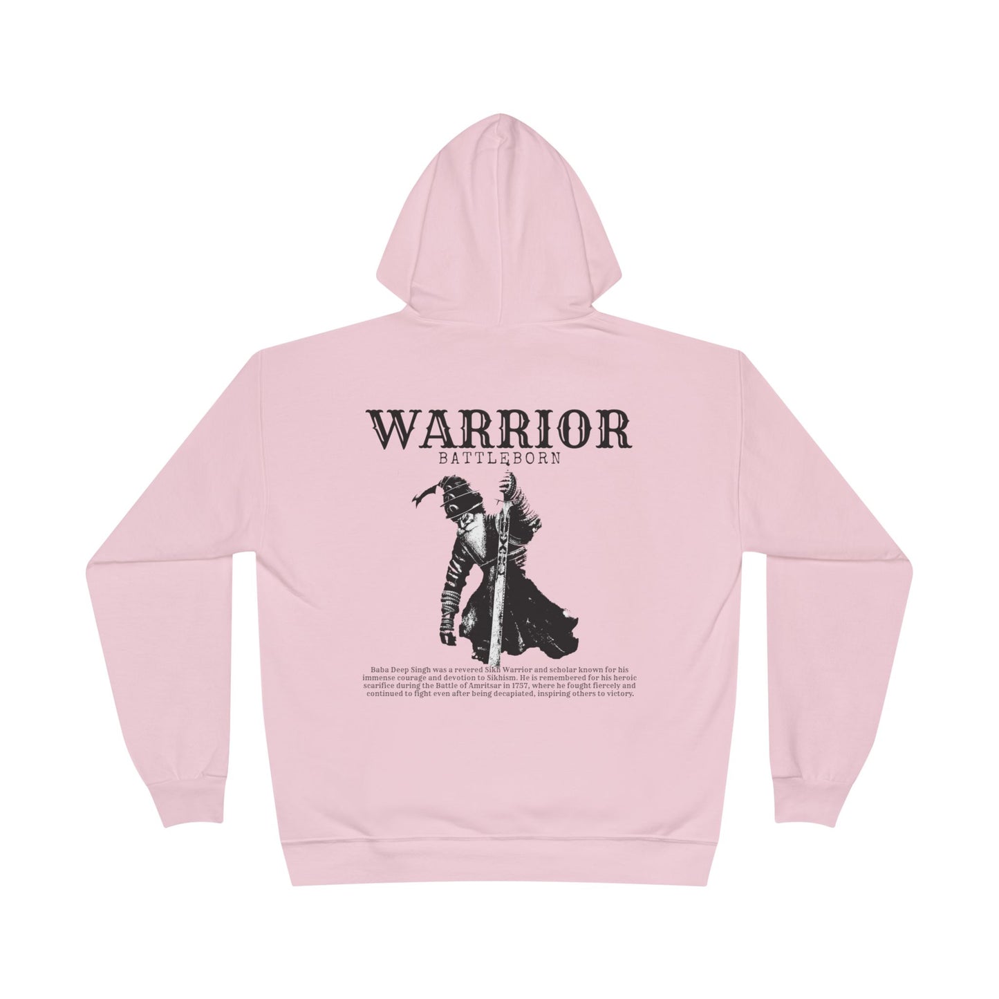 Baba Deep Singh Hoodie, Sikh punjabi Warrior, Punjabi Hoodie, Sikh Gift, Unisex Hoodie, Punjabi Pride Hoodie, Soft Cotton Hoodie