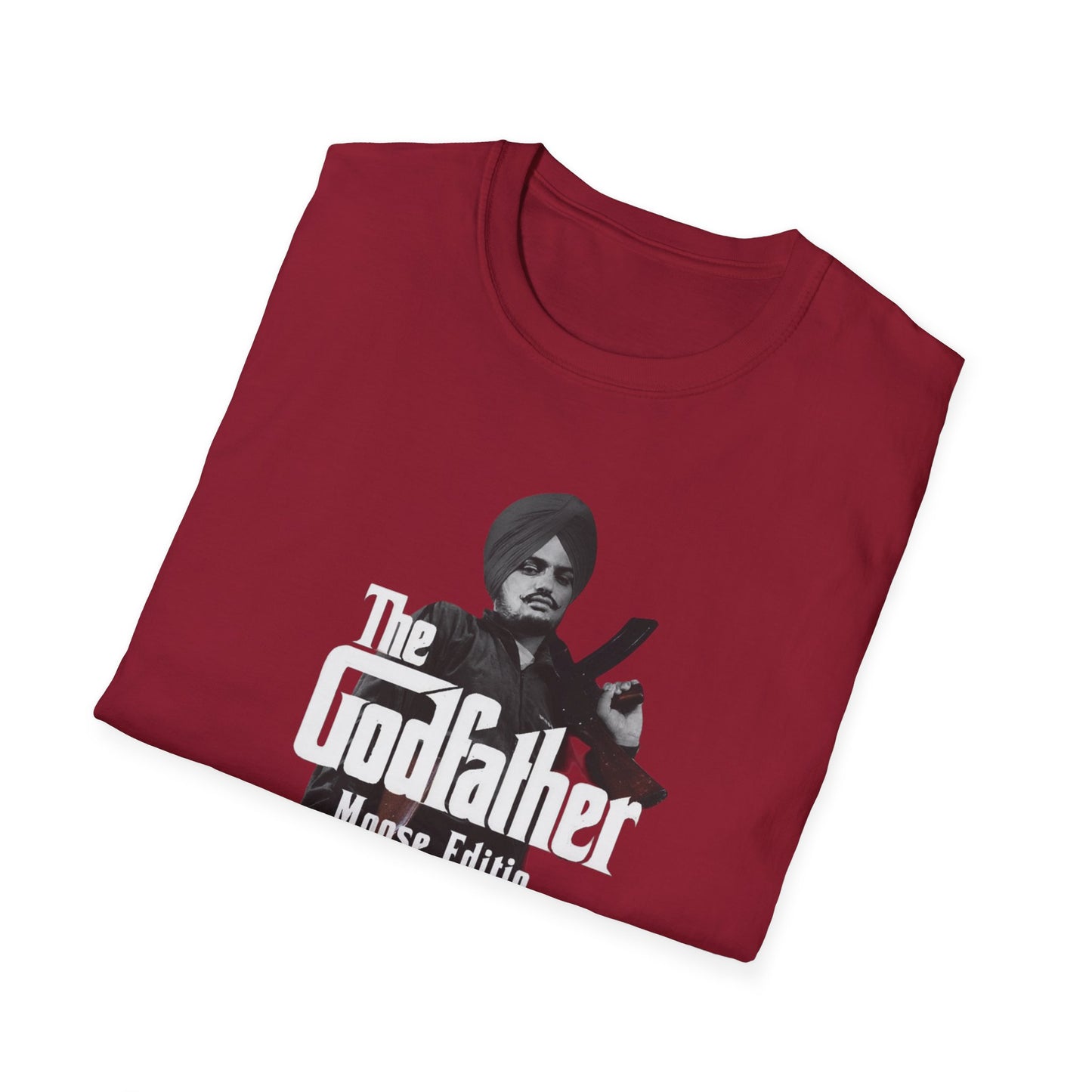 Sidhu Moosewala T-Shirt, The Godfather Moose Edition Design, Punjabi Singer Tribute T-Shirt, Sidhu Moosewala Graphic Tee