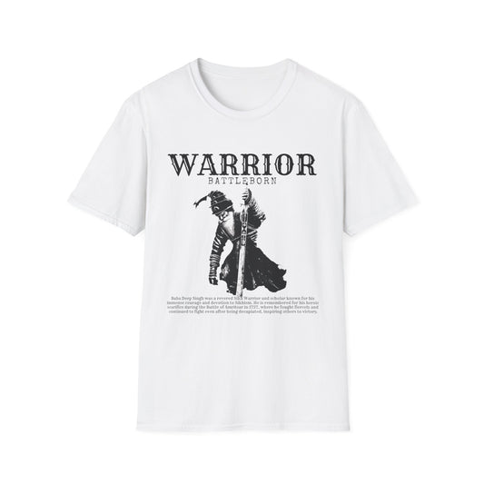Baba Deep Singh T-Shirt, Sikh punjabi Warrior, Punjabi Tee, Sikh Gift, Unisex Shirt, Punjabi Pride Shirt, Soft Cotton Tee