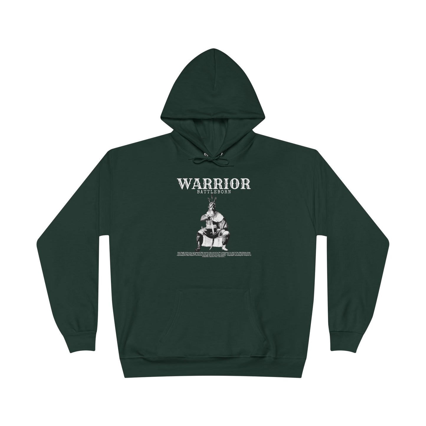 Hari Singh Nalwa Hoodie Sikh Warrior Tribute Apparel, Sikh Heritage Hoodie, Hari Singh Nalwa Design