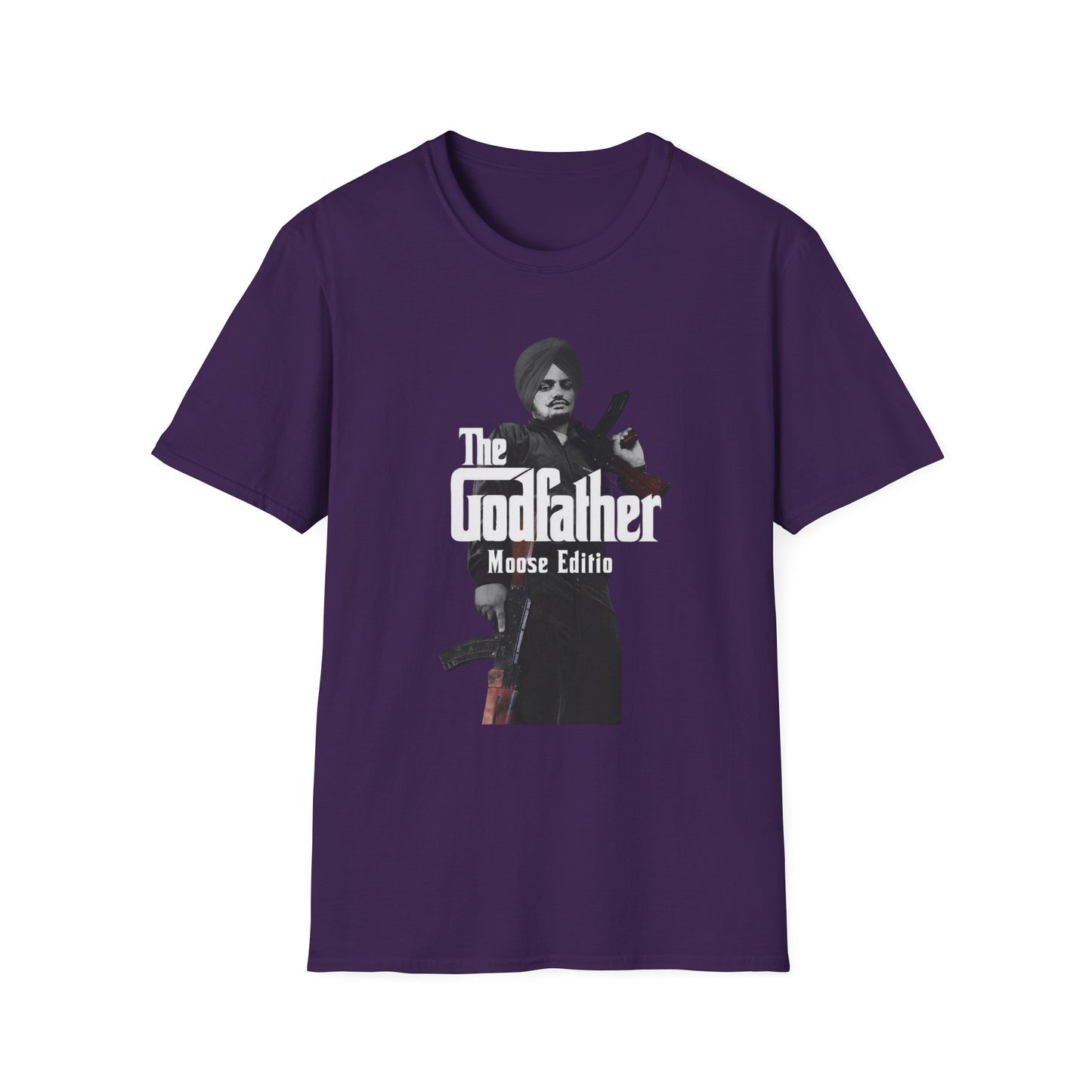 Sidhu Moosewala T-Shirt, The Godfather Moose Edition Design, Punjabi Singer Tribute T-Shirt, Sidhu Moosewala Graphic Tee