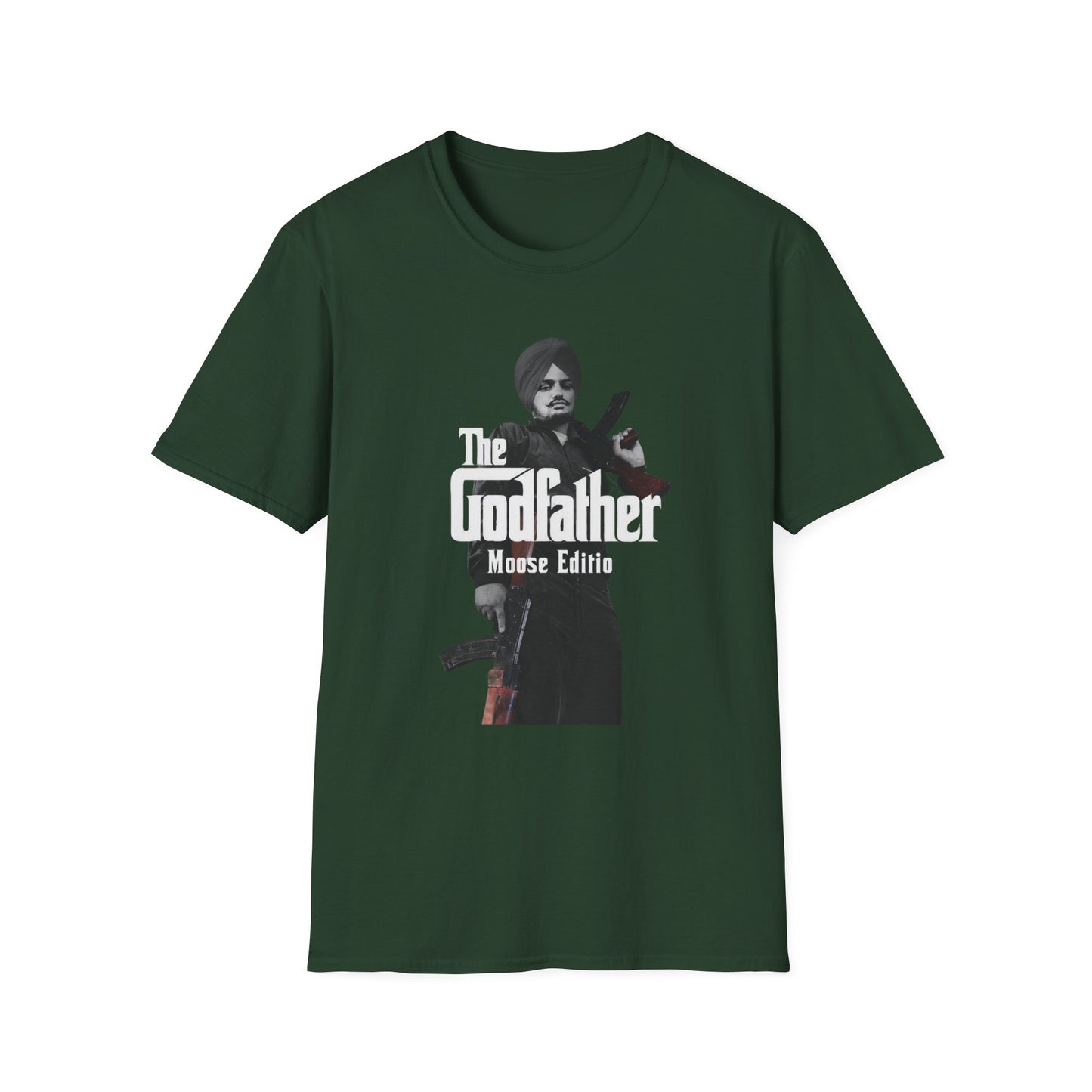 Sidhu Moosewala T-Shirt, The Godfather Moose Edition Design, Punjabi Singer Tribute T-Shirt, Sidhu Moosewala Graphic Tee