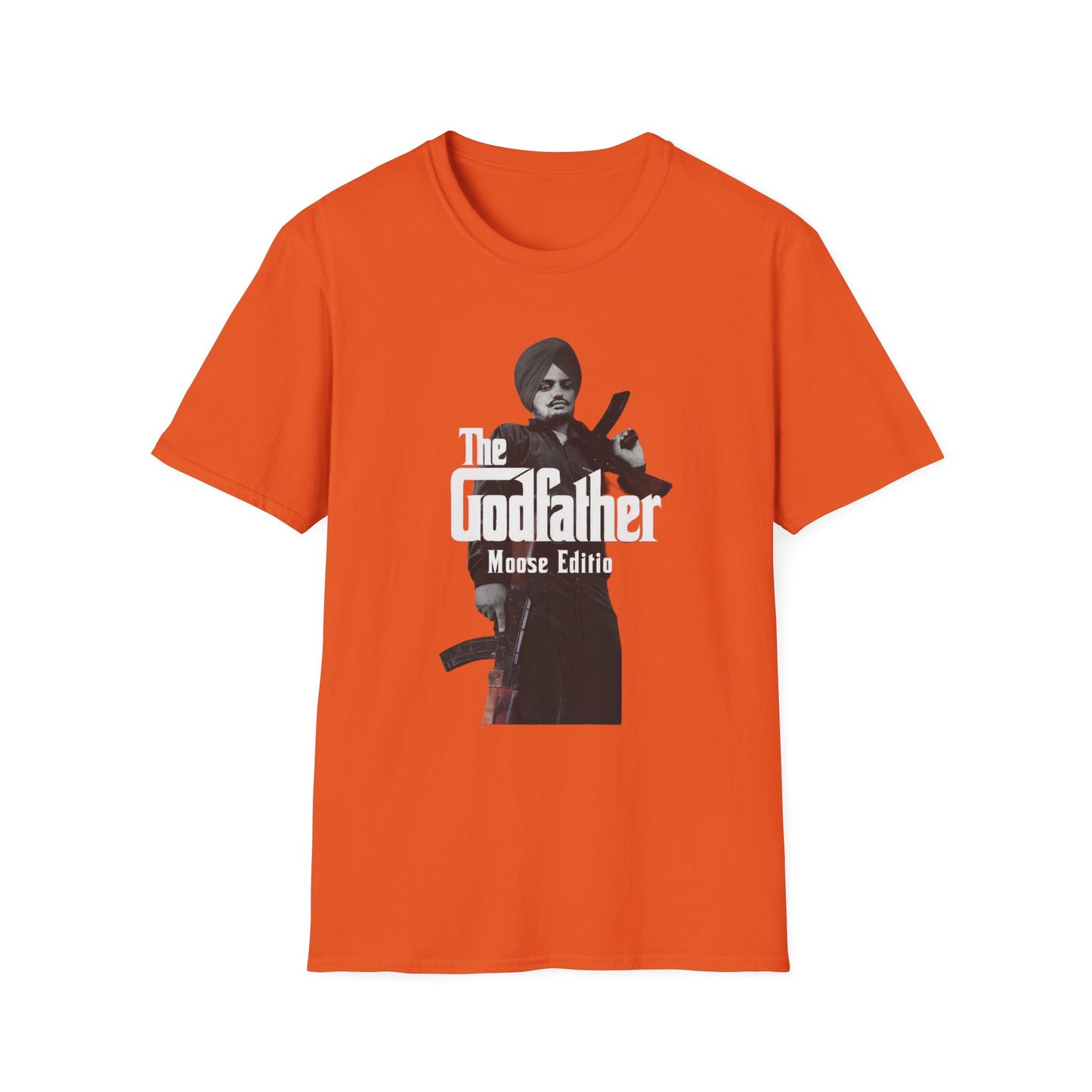 Sidhu Moosewala T-Shirt, The Godfather Moose Edition Design, Punjabi Singer Tribute T-Shirt, Sidhu Moosewala Graphic Tee