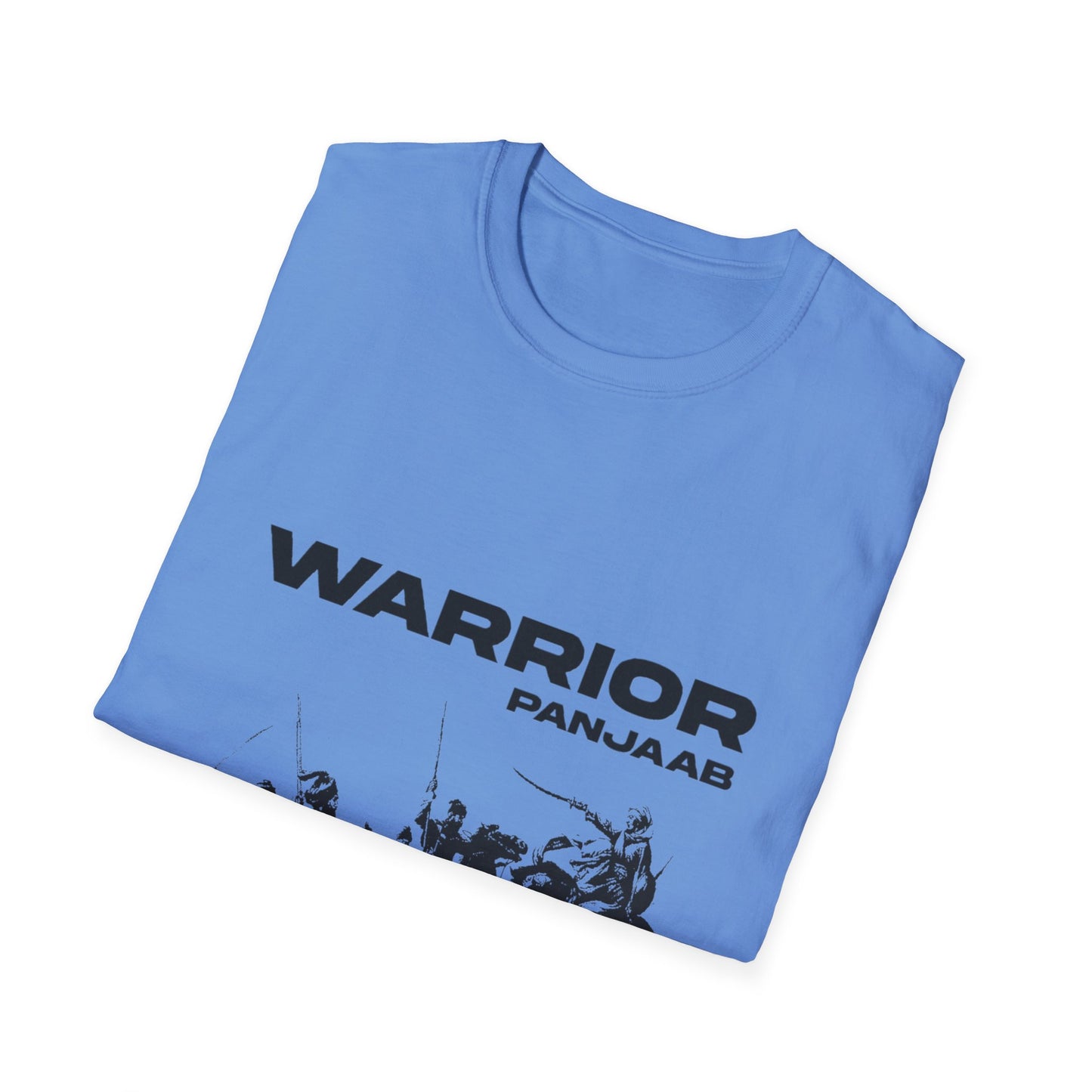 Warrior Punjab T-Shirt, Sikh Battle Scene Graphic Design, Punjabi Warrior T-Shirt, Punjab Historical Battle Art