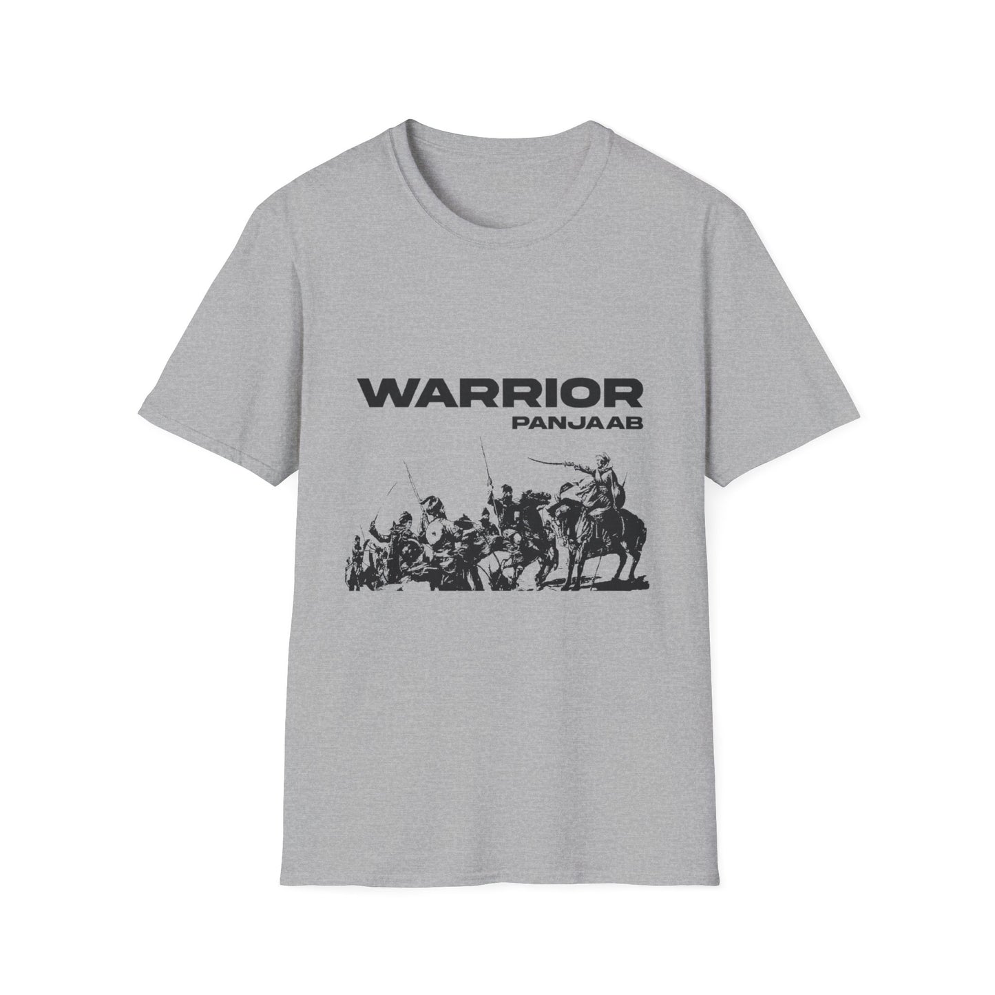 Warrior Punjab T-Shirt, Sikh Battle Scene Graphic Design, Punjabi Warrior T-Shirt, Punjab Historical Battle Art
