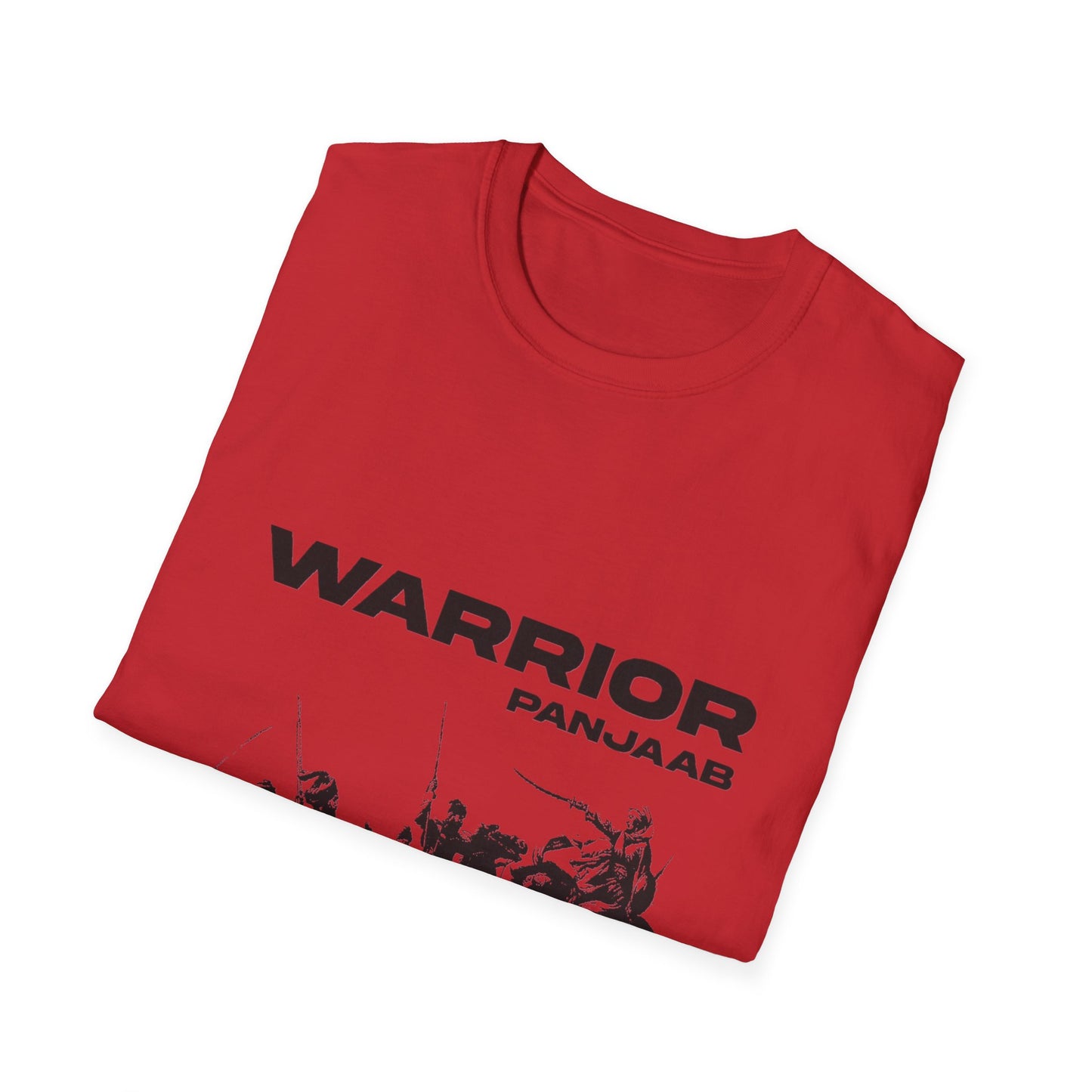Warrior Punjab T-Shirt, Sikh Battle Scene Graphic Design, Punjabi Warrior T-Shirt, Punjab Historical Battle Art