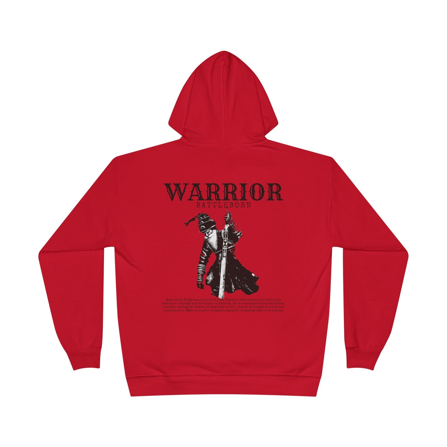 Baba Deep Singh Hoodie, Sikh punjabi Warrior, Punjabi Hoodie, Sikh Gift, Unisex Hoodie, Punjabi Pride Hoodie, Soft Cotton Hoodie