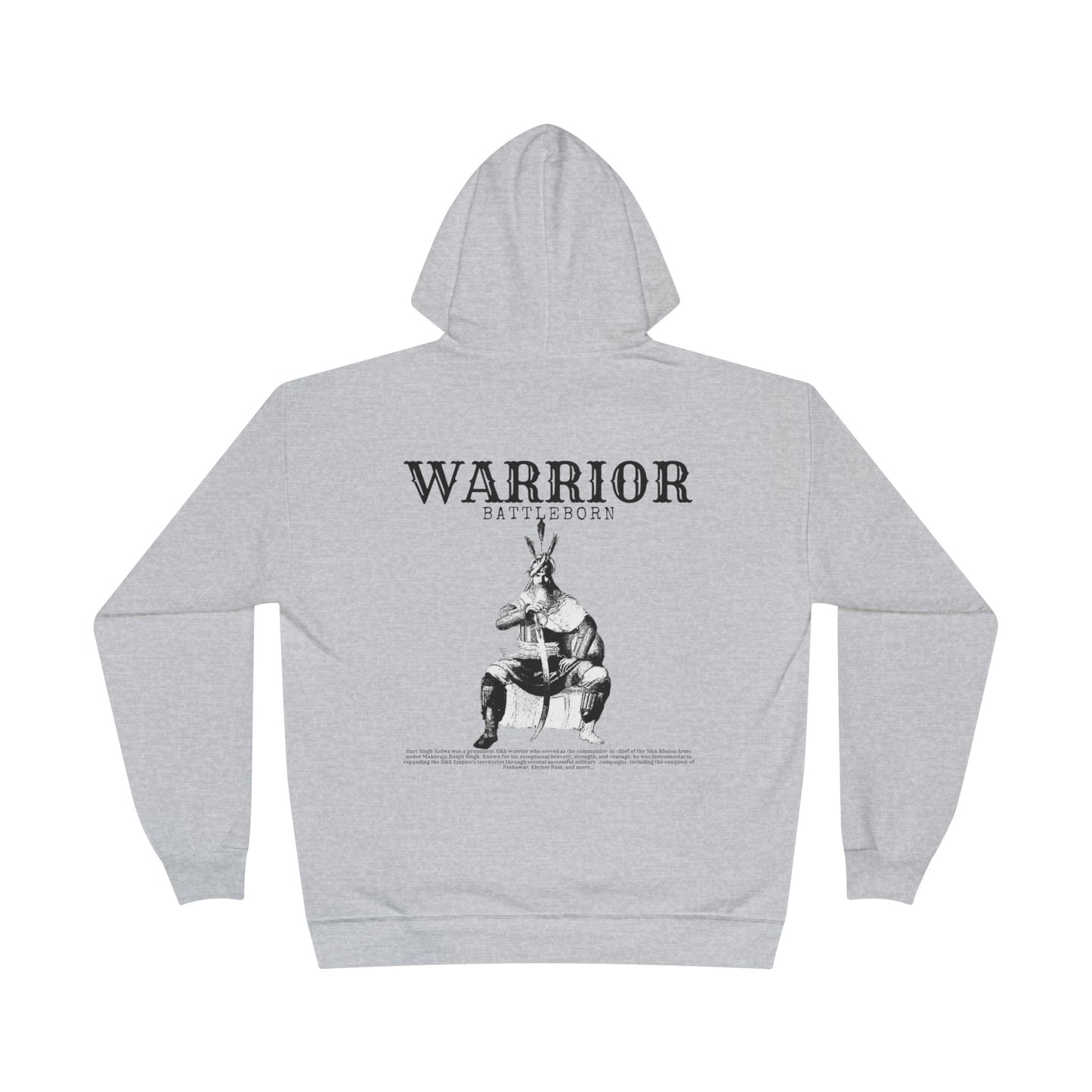 Hari Singh Nalwa Sikh Hoodie, Punjabi Warrior Hoodie, Cultural Gift, Sikhism Apparel, India History Hoodie