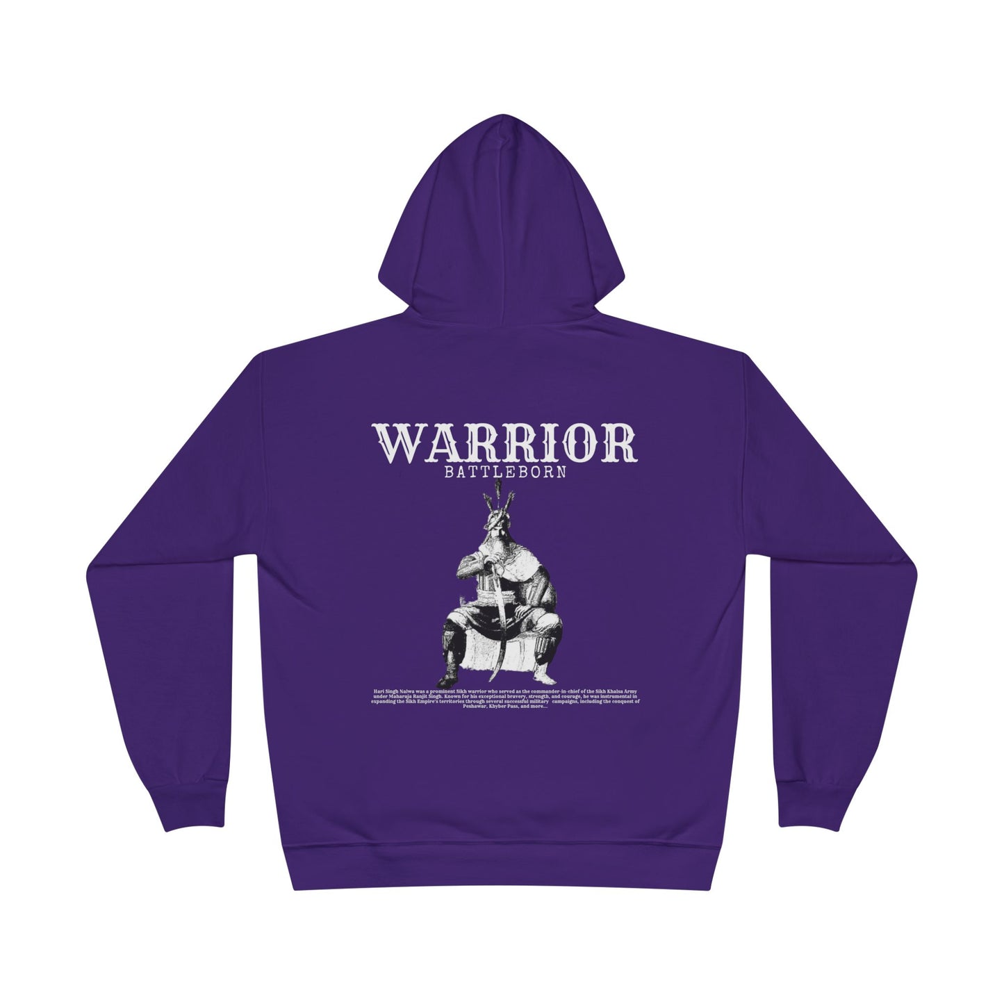 Hari Singh Nalwa Sikh Hoodie, Punjabi Warrior Hoodie, Cultural Gift, Sikhism Apparel, India History Hoodie
