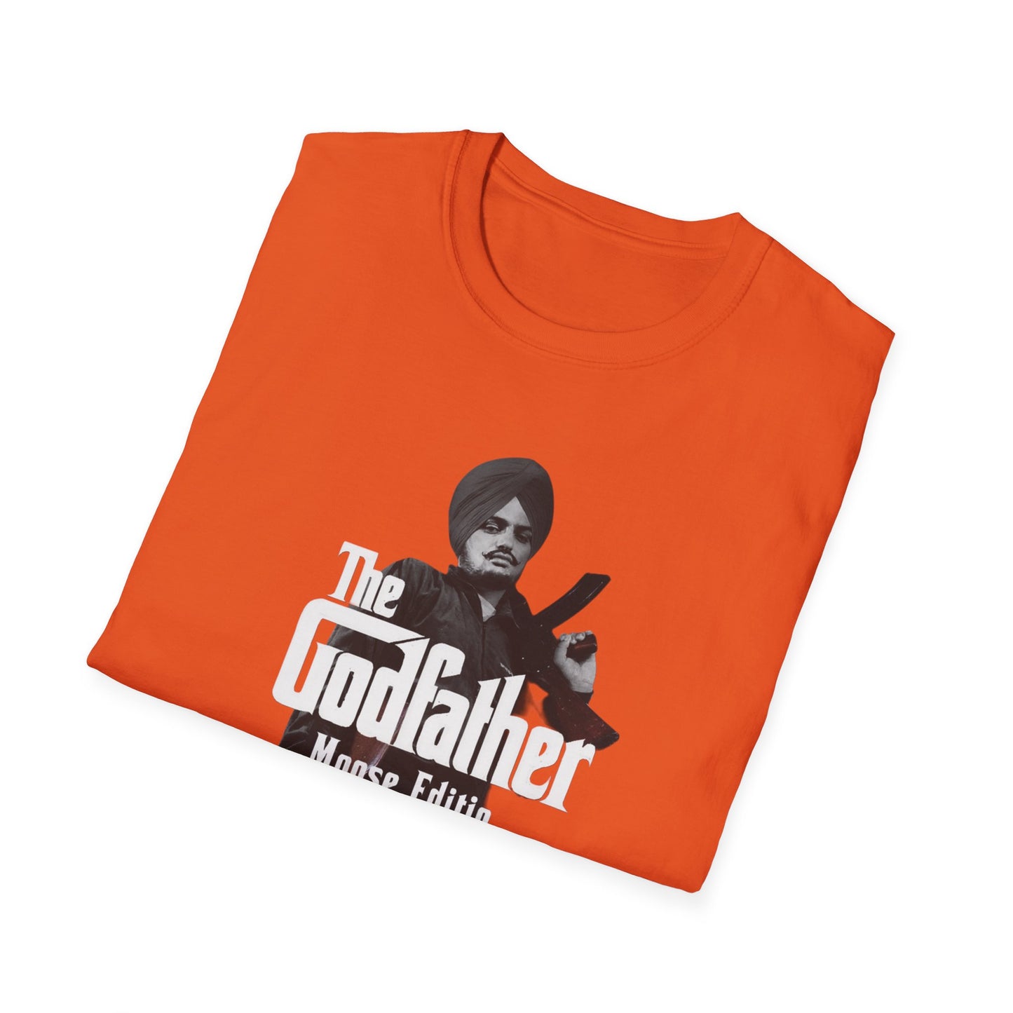 Sidhu Moosewala T-Shirt, The Godfather Moose Edition Design, Punjabi Singer Tribute T-Shirt, Sidhu Moosewala Graphic Tee