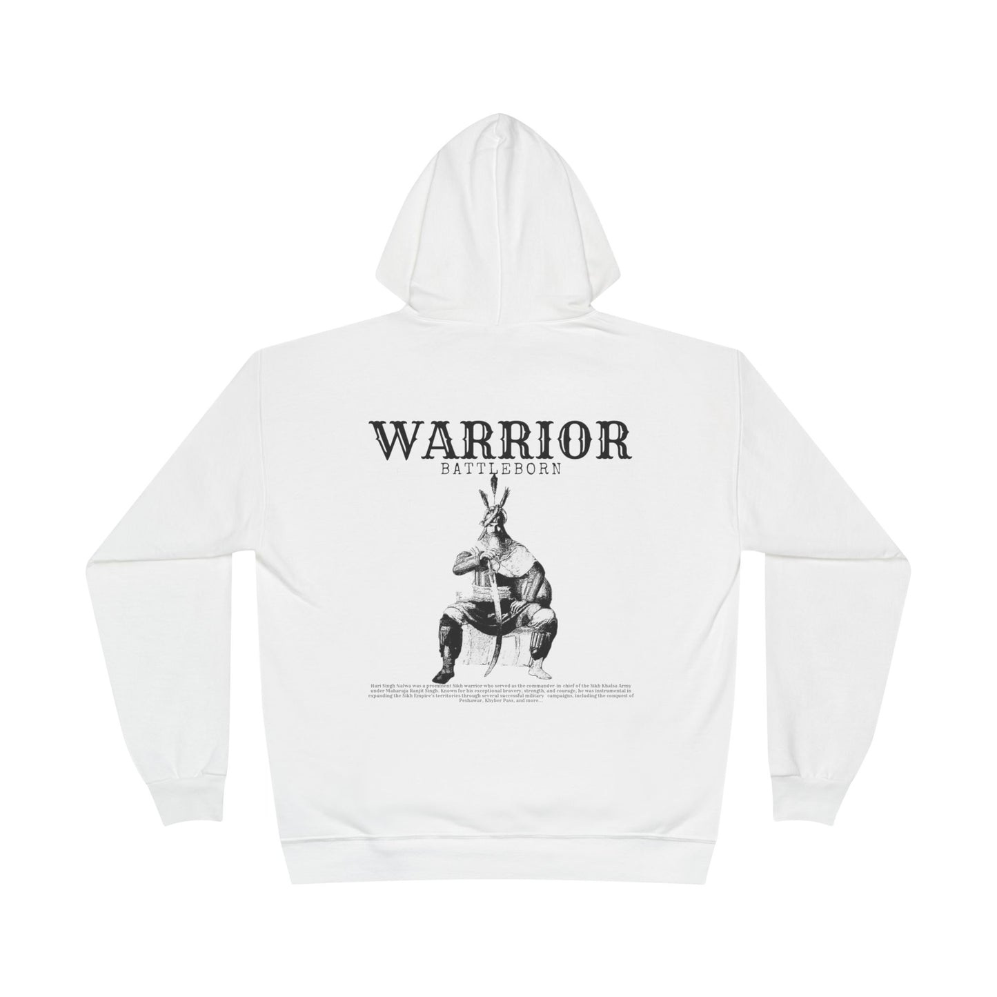 Hari Singh Nalwa Sikh Hoodie, Punjabi Warrior Hoodie, Cultural Gift, Sikhism Apparel, India History Hoodie