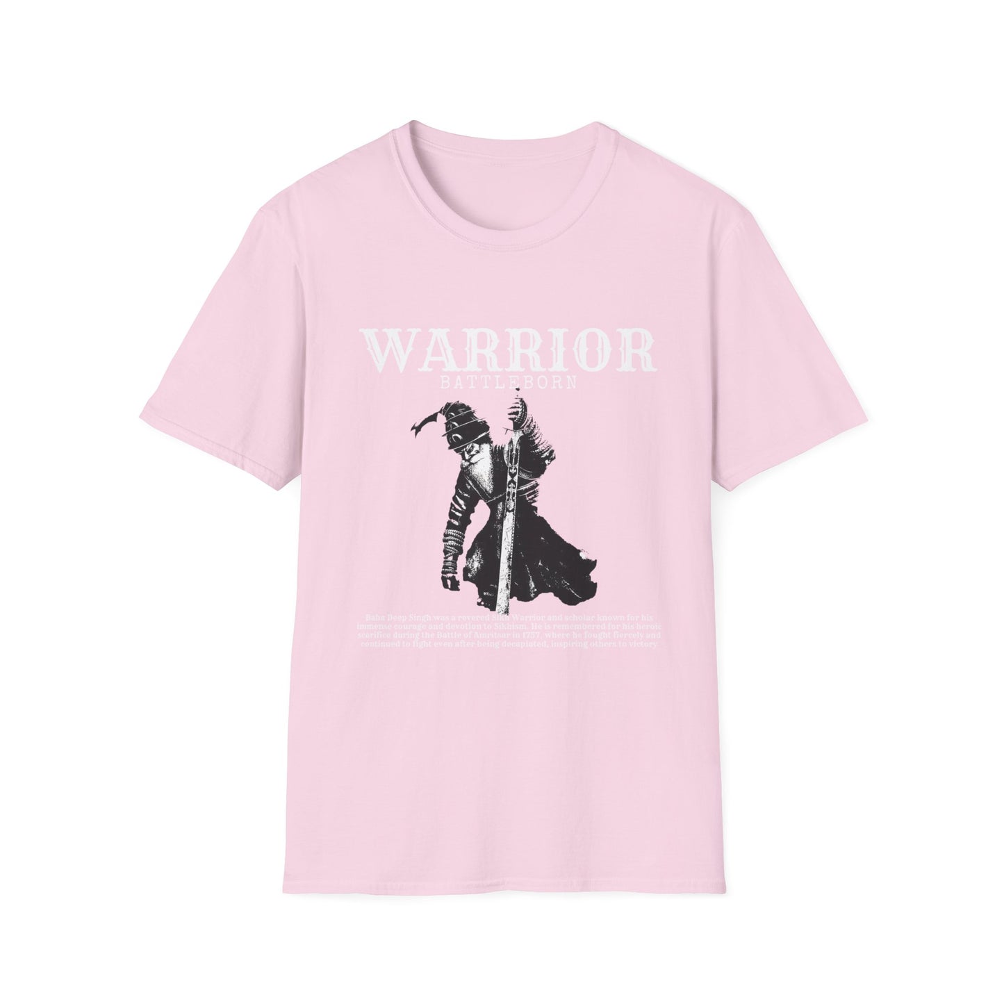 Baba Deep Singh T-Shirt, Sikh punjabi Warrior, Punjabi Tee, Sikh Gift, Unisex Shirt, Punjabi Pride Shirt, Soft Cotton Tee
