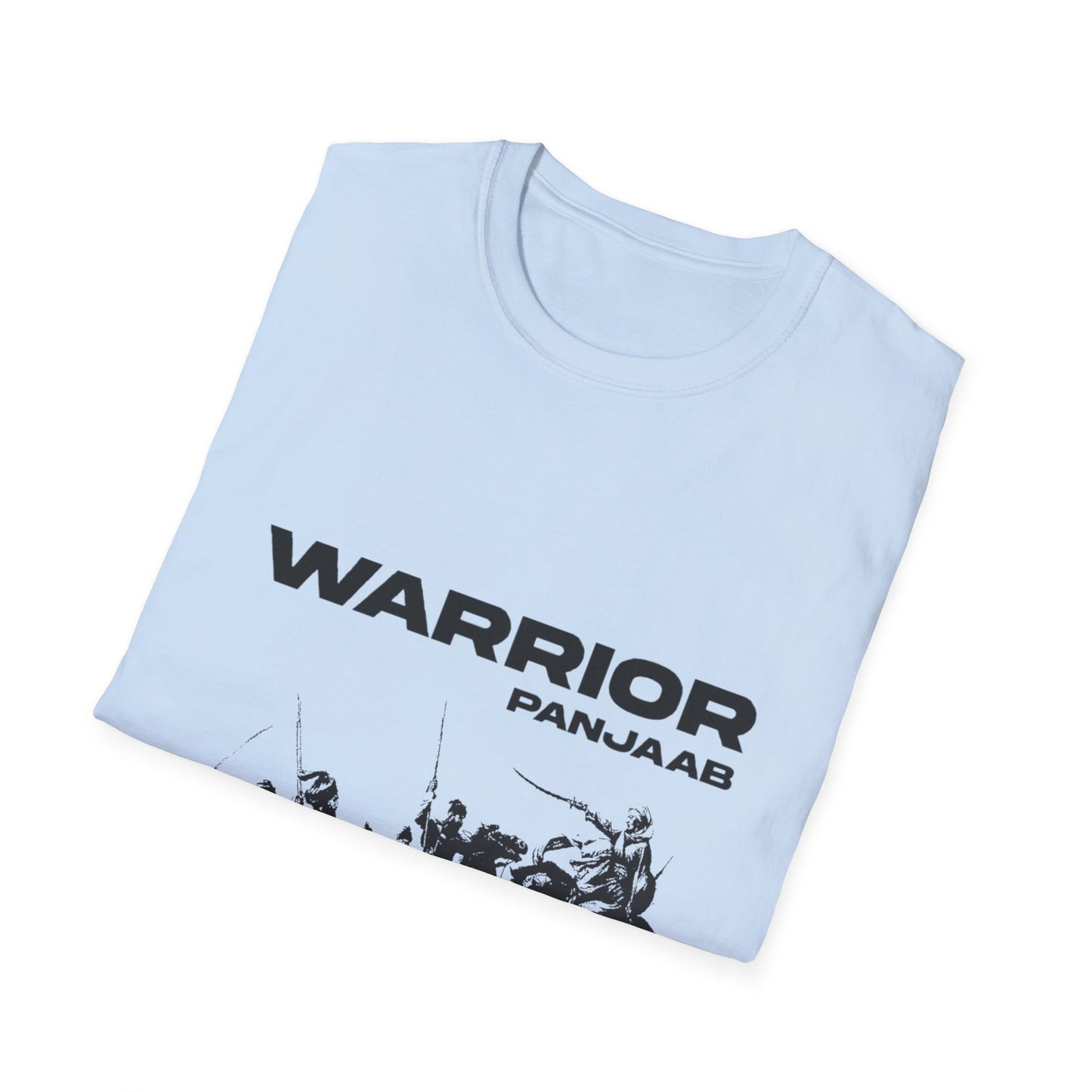 Warrior Punjab T-Shirt, Sikh Battle Scene Graphic Design, Punjabi Warrior T-Shirt, Punjab Historical Battle Art