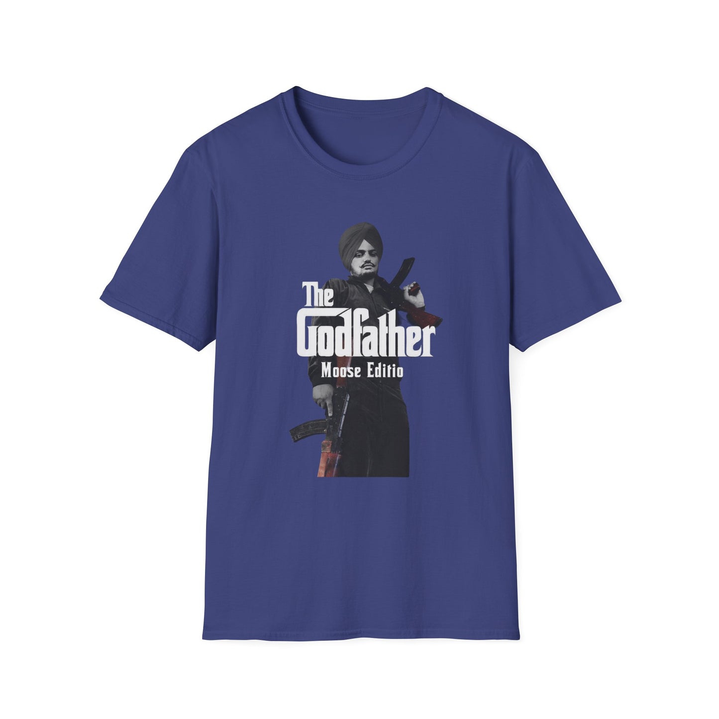Sidhu Moosewala T-Shirt, The Godfather Moose Edition Design, Punjabi Singer Tribute T-Shirt, Sidhu Moosewala Graphic Tee