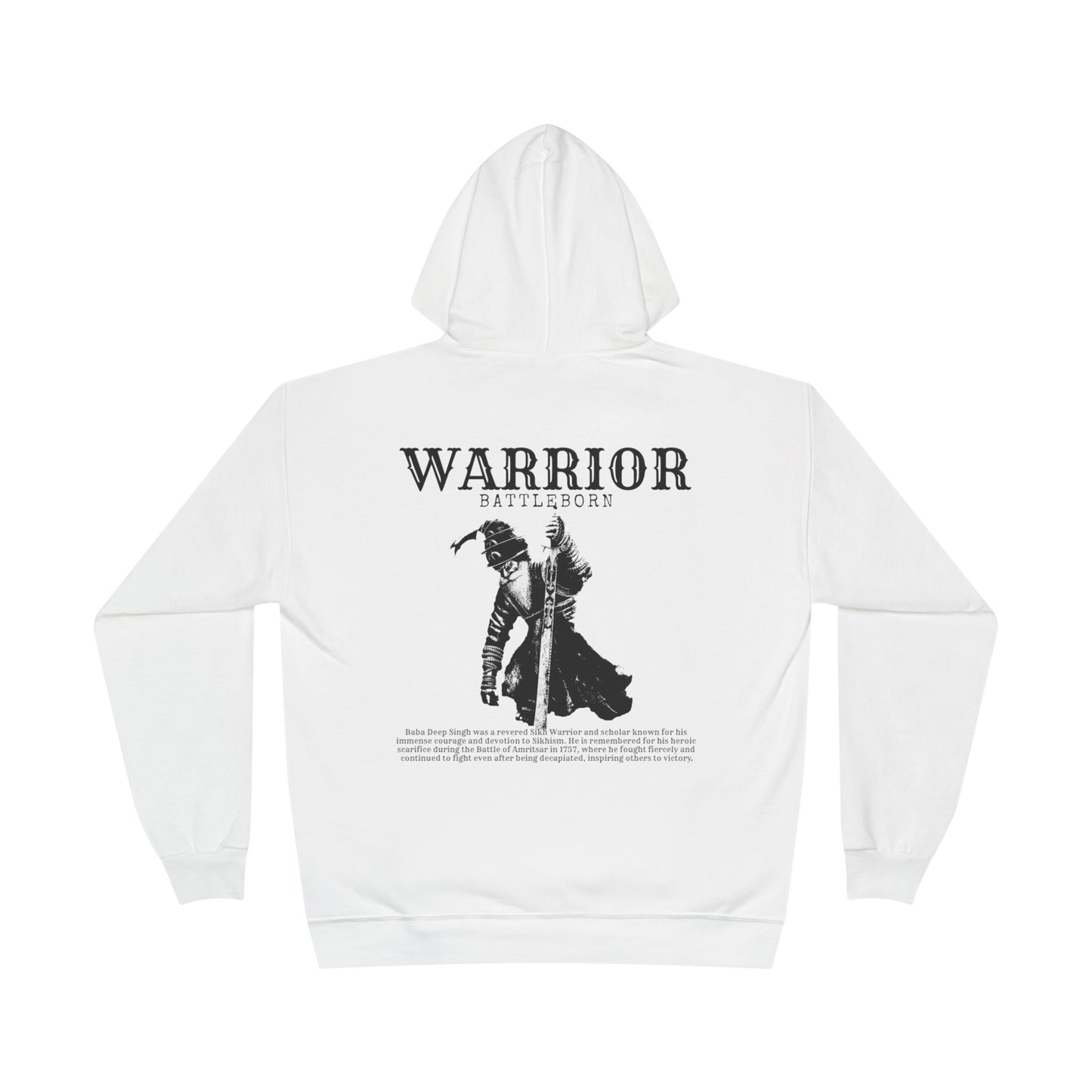 Baba Deep Singh Hoodie, Sikh punjabi Warrior, Punjabi Hoodie, Sikh Gift, Unisex Hoodie, Punjabi Pride Hoodie, Soft Cotton Hoodie