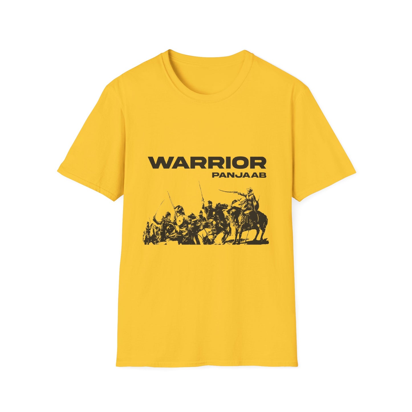 Warrior Punjab T-Shirt, Sikh Battle Scene Graphic Design, Punjabi Warrior T-Shirt, Punjab Historical Battle Art