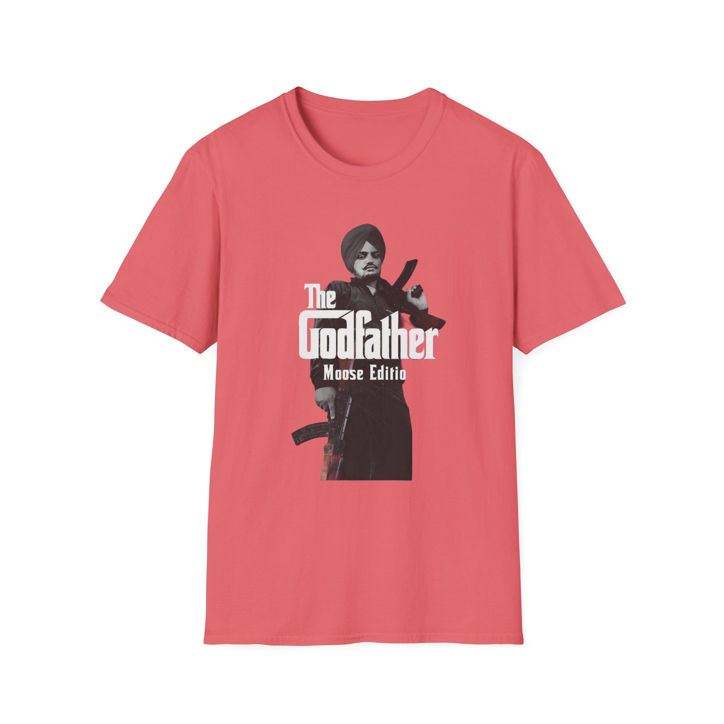 Sidhu Moosewala T-Shirt, The Godfather Moose Edition Design, Punjabi Singer Tribute T-Shirt, Sidhu Moosewala Graphic Tee