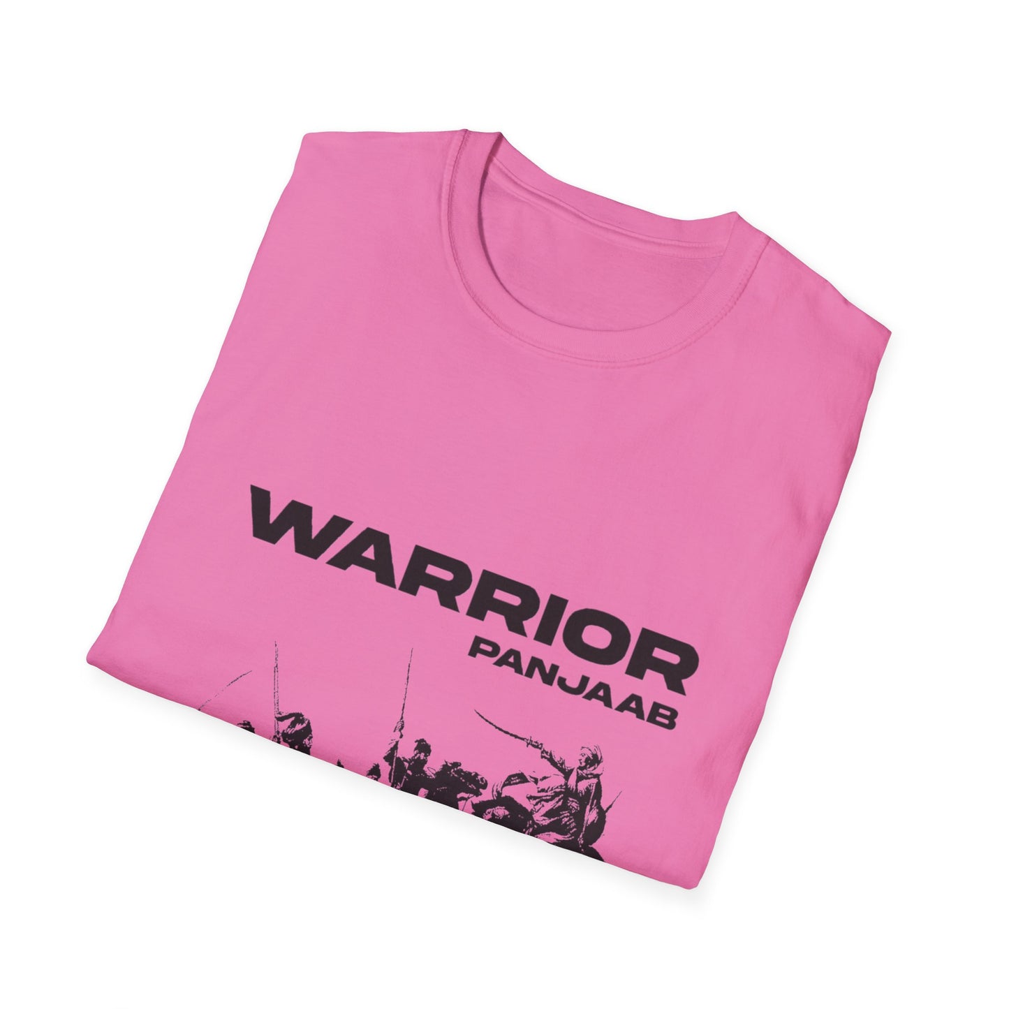 Warrior Punjab T-Shirt, Sikh Battle Scene Graphic Design, Punjabi Warrior T-Shirt, Punjab Historical Battle Art