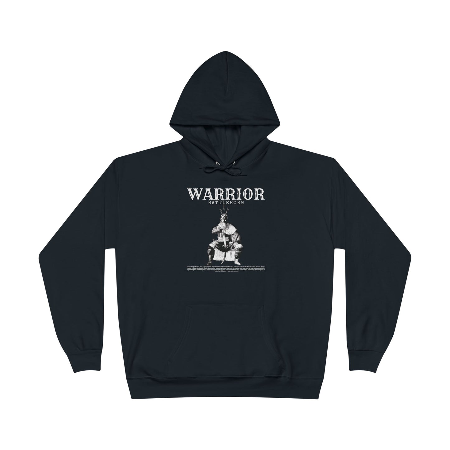 Hari Singh Nalwa Hoodie Sikh Warrior Tribute Apparel, Sikh Heritage Hoodie, Hari Singh Nalwa Design