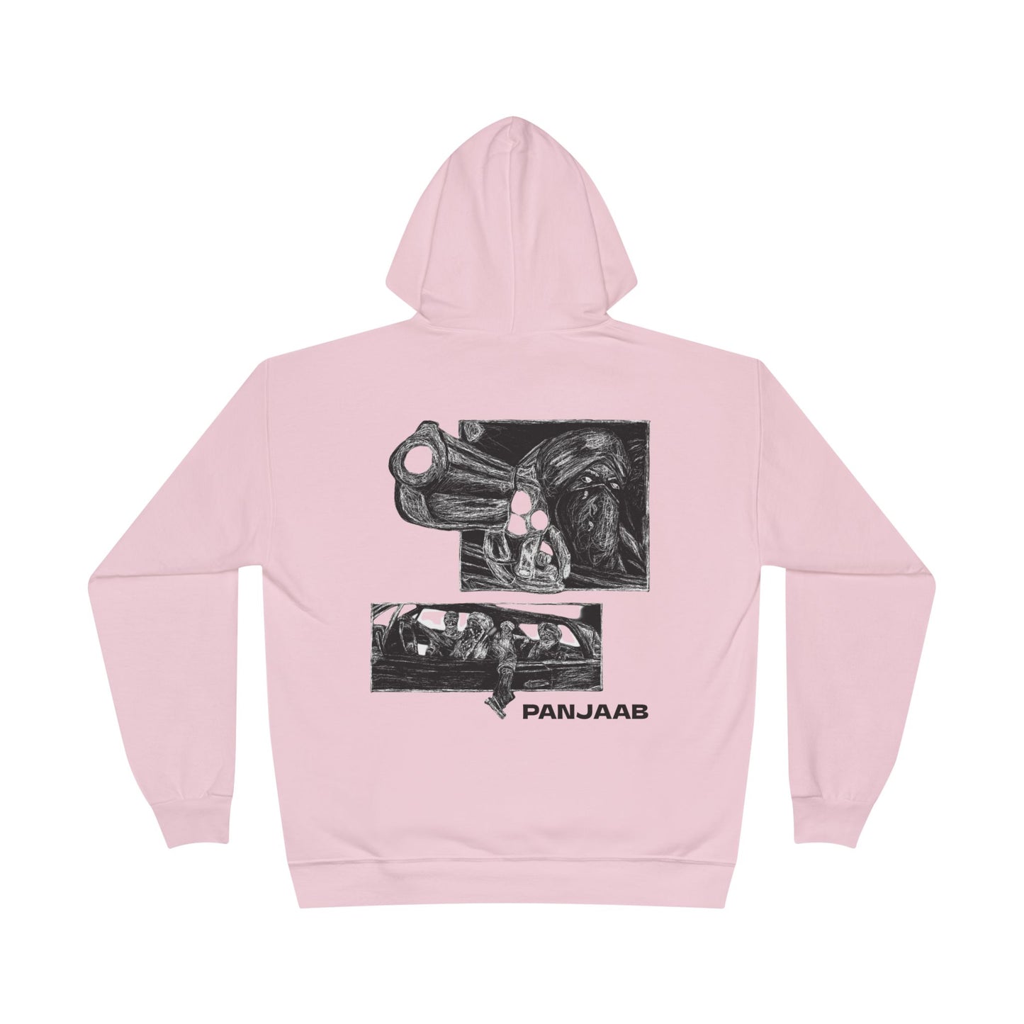 Punjabi Gangster Style Hoodie, Desi Hip Hop Hoodie, Urban Streetwear Hoodie, Bollywood Fashion Hoodie, Cool Punjabi Graphic Hoodie