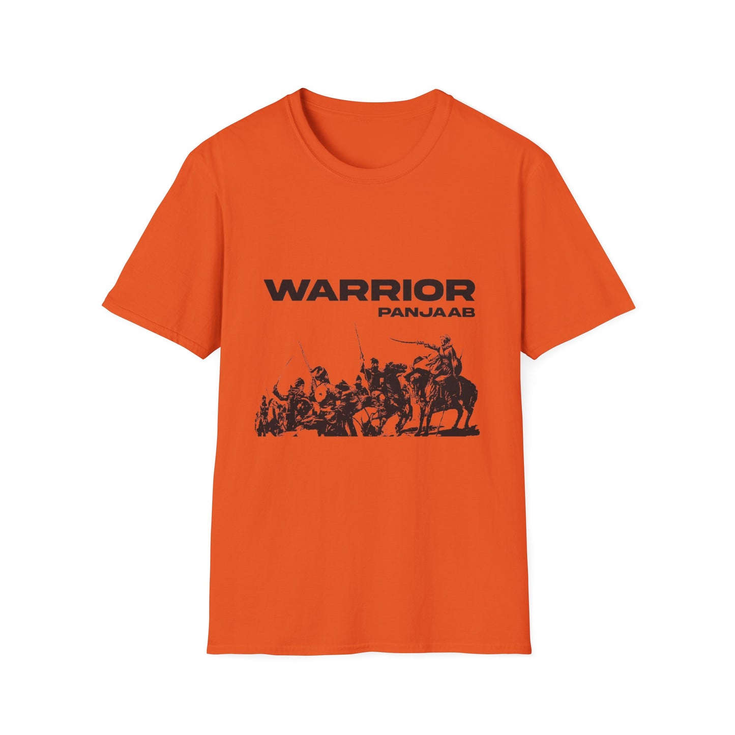 Warrior Punjab T-Shirt, Sikh Battle Scene Graphic Design, Punjabi Warrior T-Shirt, Punjab Historical Battle Art