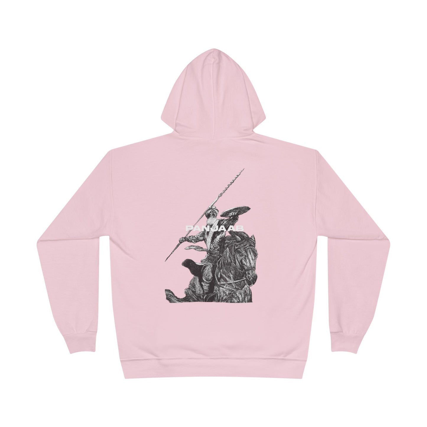 Warrior on a Horse Hoodie, Bold Historical Graphic Design, Epic Warrior on Horse Graphic Hoodie Historical Hero Design