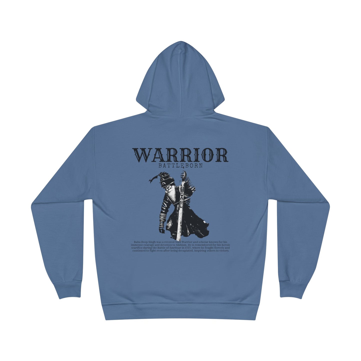 Baba Deep Singh Hoodie, Sikh punjabi Warrior, Punjabi Hoodie, Sikh Gift, Unisex Hoodie, Punjabi Pride Hoodie, Soft Cotton Hoodie