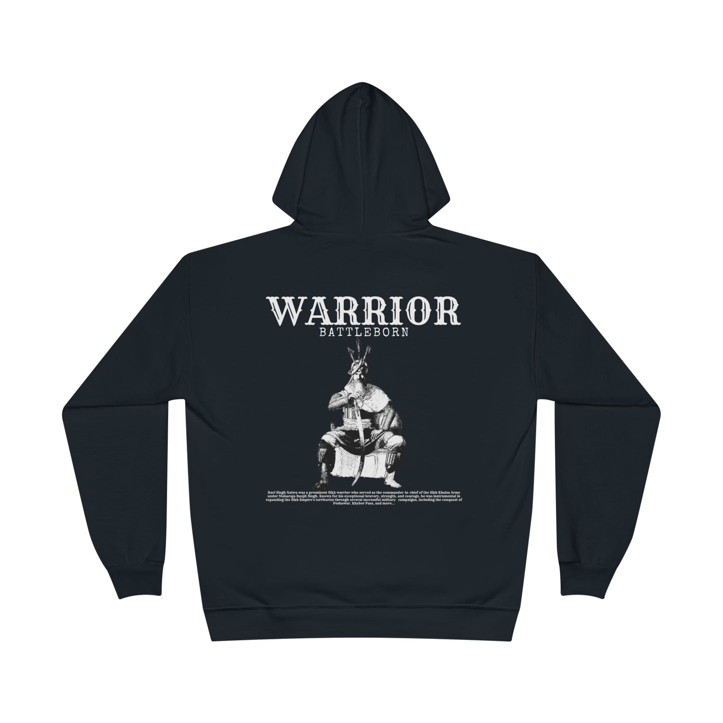 Hari Singh Nalwa Sikh Hoodie, Punjabi Warrior Hoodie, Cultural Gift, Sikhism Apparel, India History Hoodie