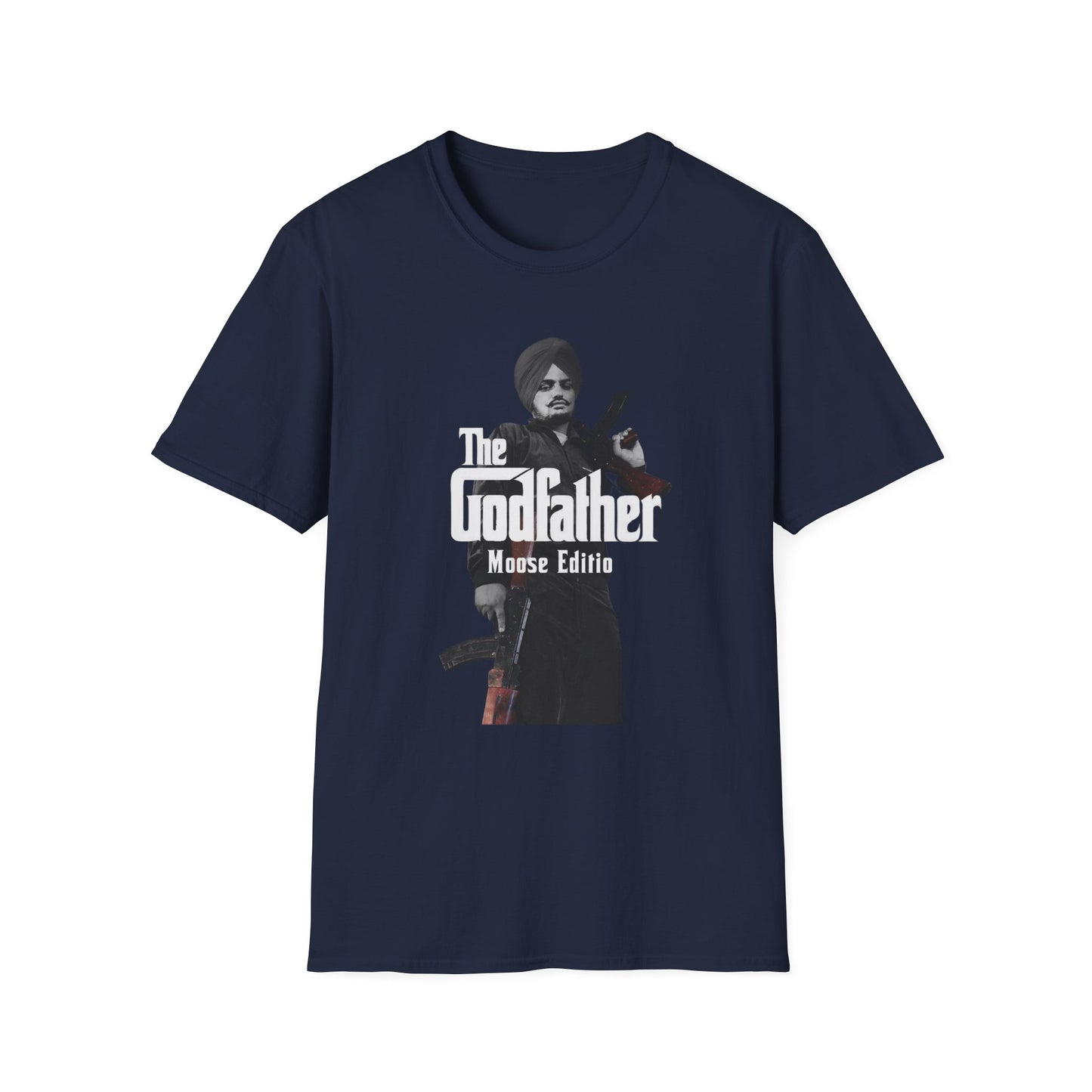 Sidhu Moosewala T-Shirt, The Godfather Moose Edition Design, Punjabi Singer Tribute T-Shirt, Sidhu Moosewala Graphic Tee