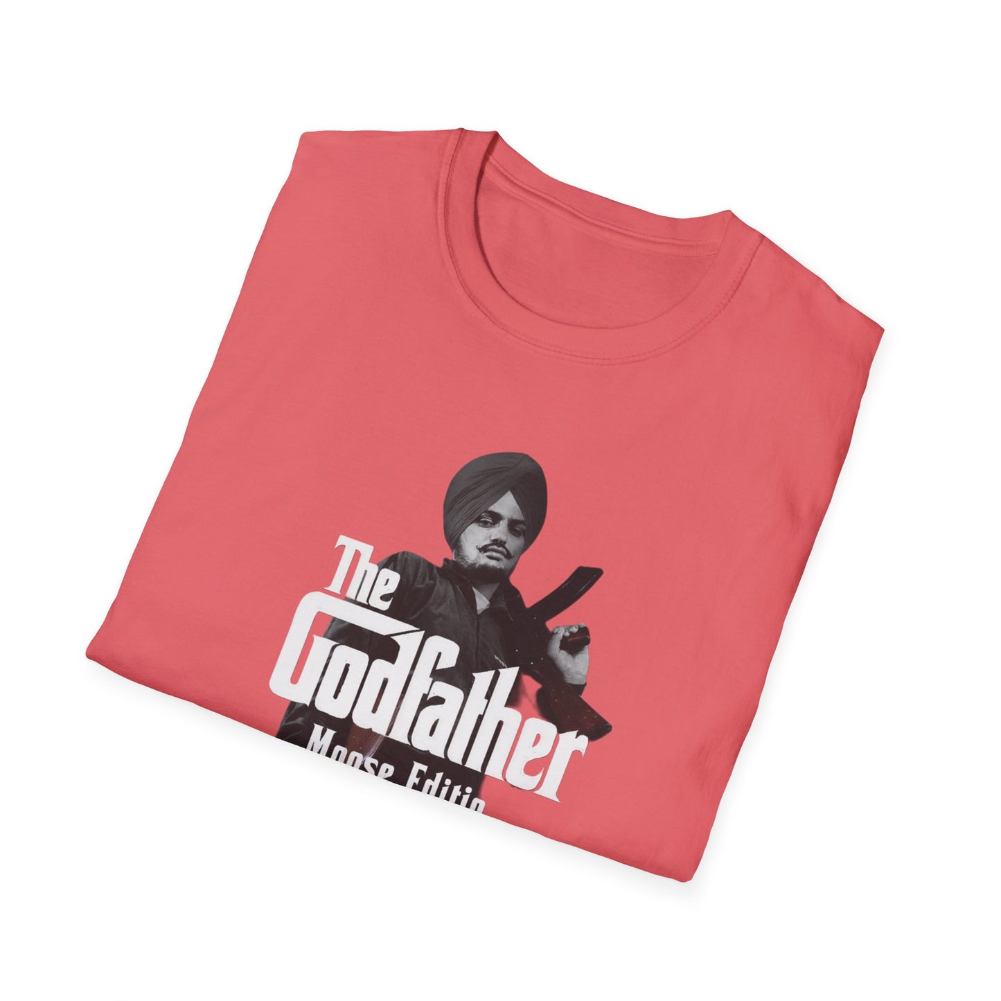 Sidhu Moosewala T-Shirt, The Godfather Moose Edition Design, Punjabi Singer Tribute T-Shirt, Sidhu Moosewala Graphic Tee